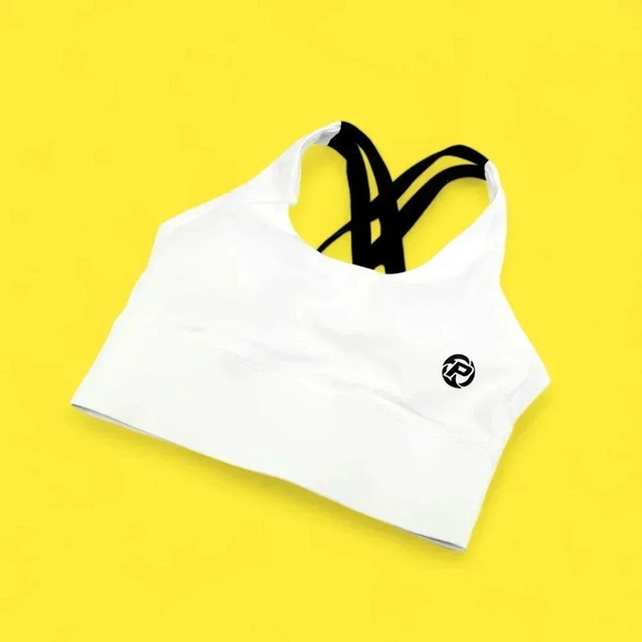 Pedigree eMPWR Women’s Strapback Sports Bra | High Support | Evo-Dry™ (white) - Picture 11 of 13